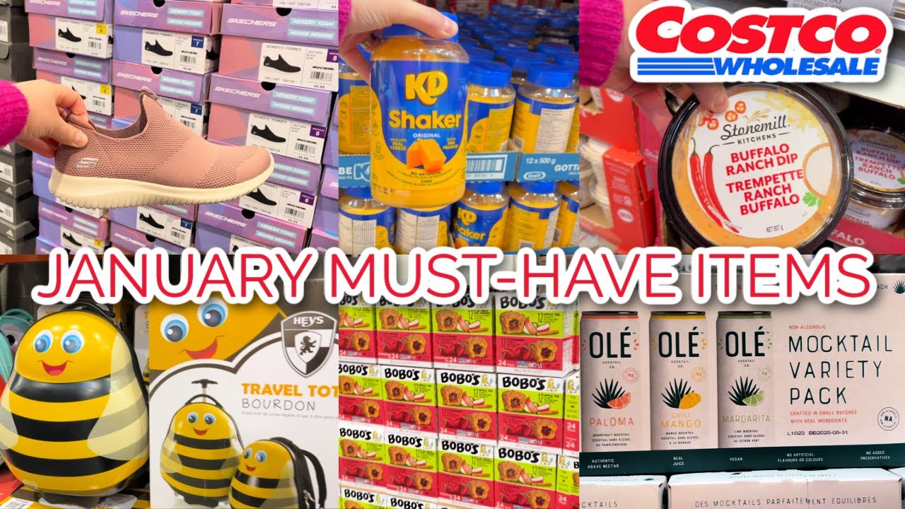 JANUARY MUST-HAVE ITEMS FROM COSTCO CANADA - YouTube