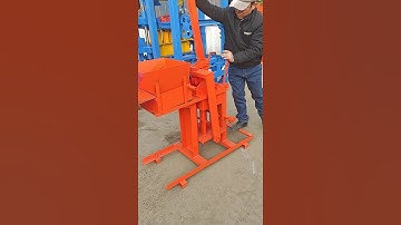 Small Clay Interlocking Block Machine Manual btc soil Brick Making Machine #claybricks #btc #house