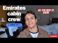 Emirates cabin crew interview 2024   FREE CV template.