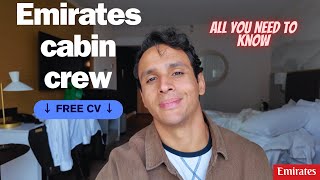 Emirates cabin crew interview 2024 + FREE CV template.