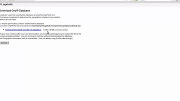 How to install Logaholic Web Analytics on your Windows desktop PC