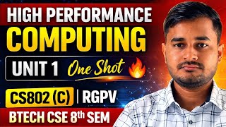 High Performance Computing (HPC) Unit 1 One Shot 🔥 | CS802 (C) | RGPV BTech CSE 8th Sem