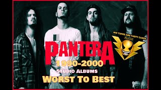 Pantera - Albums Worst To Best 1990 - 2000. Mix Tapes And Tasty Cakes Episode 107