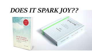 THE LIFE CHANGING MAGIC OF TIDYING UP AND SPARK JOY BOOK REVIEW 2016