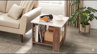 About Space DIY Modern Side Table Assembly