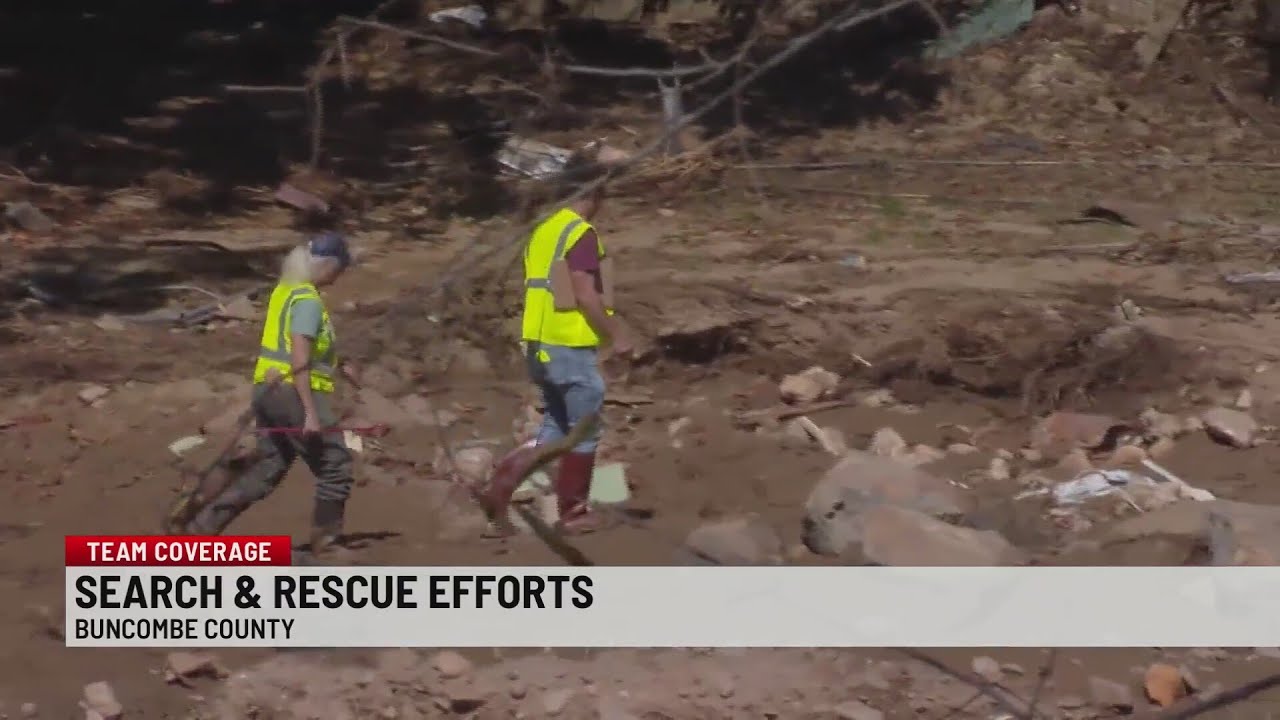 Buncombe Co. sheriff gives update on Helene recovery efforts - YouTube