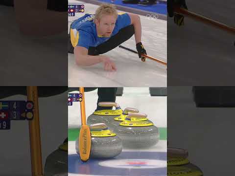 Niklas Edin made a four-stone takeout with one shot at #Vancouver2010. 💥🥌