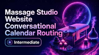 Streamline Bookings AI-Driven Massage Studio Website Tutorial