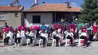 Konya Derebucak Gencek Şehit Orhan Parlakkaya İlkokulu 3.Sınıf 23 Nisan Katibim Gösterisi