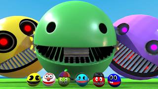 ROBOT PACMAN VS MONSTER PACMAN & CATOON CAT VS MS-PACMAN & PACMAN #2026 SX6611