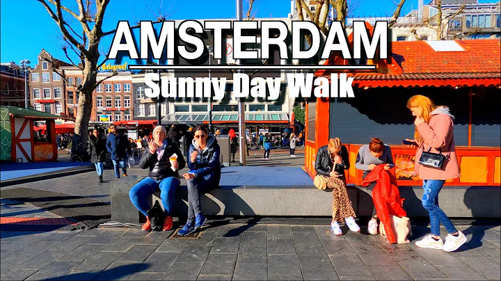 Amsterdam Sunny Day Walk | 5k l 60 UHD Amsterdam Sounds