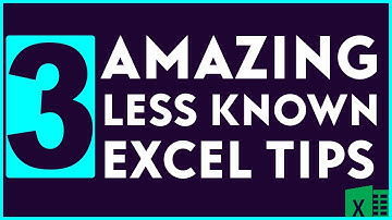 3 Amazing (Less Known) Excel Tricks You Should Know 😱😱
