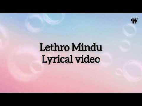 Lethro Mindhu A Bhutanese Song Lyric 