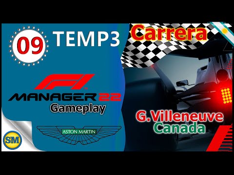 🏁F1 Manager 22🏁 Español Temp3 - Carrera 9 Canada