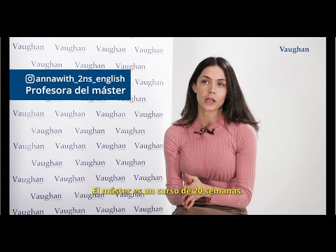 Vaughan's Master's in Professional English: Available in Person and Distance Learning - video from Vaughan
