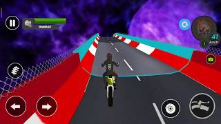Mega Ramp Moto Bike Stunts: Bike Racing Games #10 . Planetaria Level 1 to 6 . Remake . Bike Game . screenshot 4