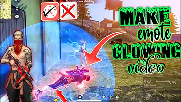 Moving Character Glow Like Ruok ff in kinemaster || How to edit like Ruok ff || Free fire