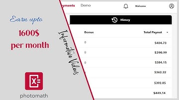 Become a Photomath expert: Earn Money online | Work from home