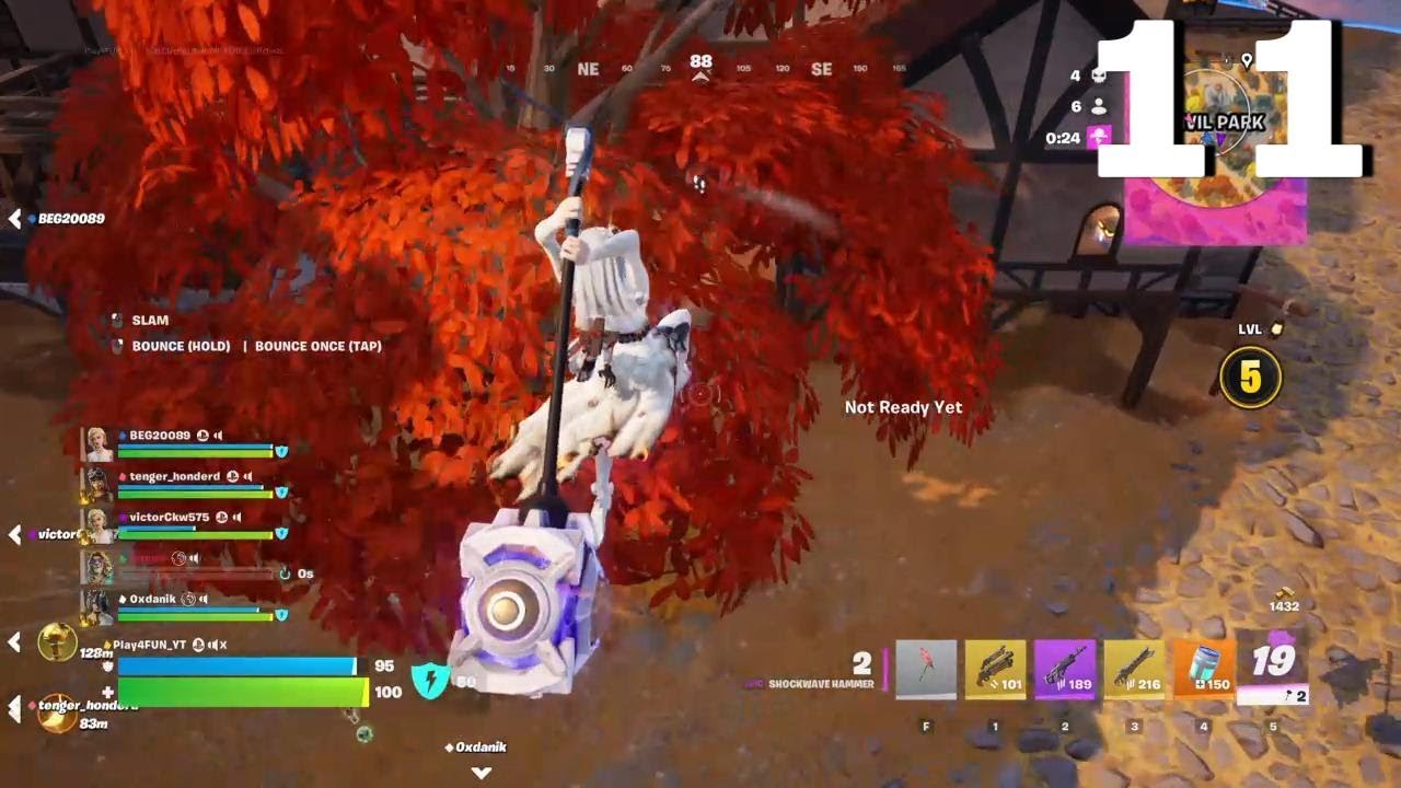 Fortnite - Blitz Royale - Random Matches The 6-Stack of chaos #11