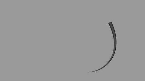 Tentacle rig test with Maya