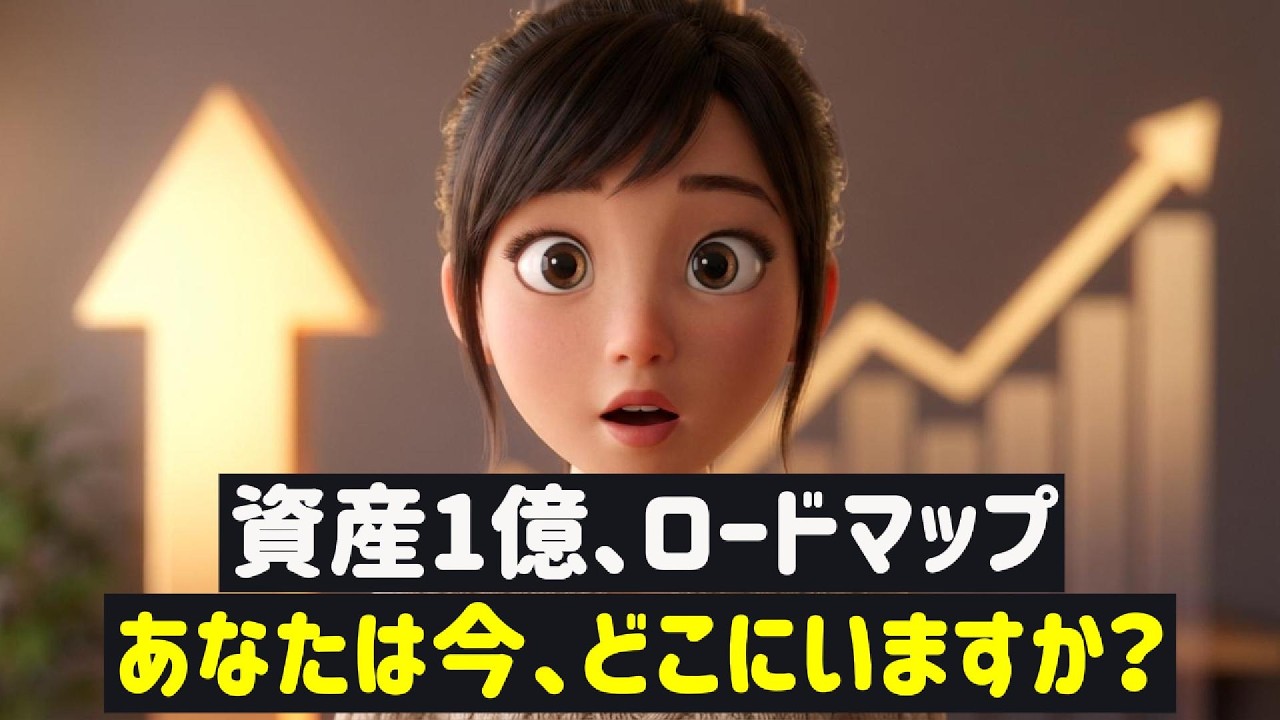 普通の会社員が「純資産1億円」を作るには？ 4つの壁と攻略法を完全解説  経済アニメ