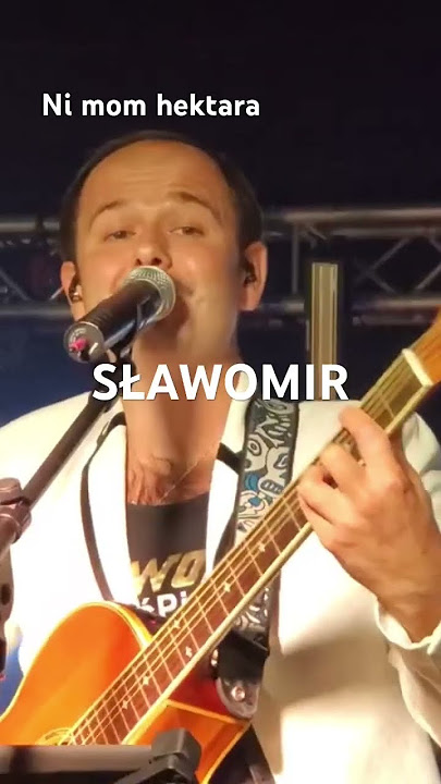 Sławomir - ni mom hektara #music #livemusic #sławomir