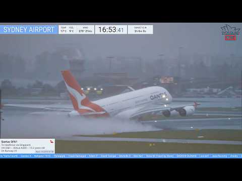 🔴LIVE - WINDY Single Runway Ops - Plane-Spotting with SydSquad - 27.03.26🔴