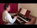 Eternal father strong to save  organist bujor florin lucian playing on the hammond l100 organ