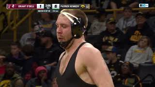 174 LBS Bellarmine s Grant O Dell vs Iowa s Patrick Kennedy