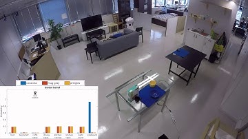 A Hierarchical Approach to Active Semantic Mapping Using Probabilistic Logic and IR POMDPs