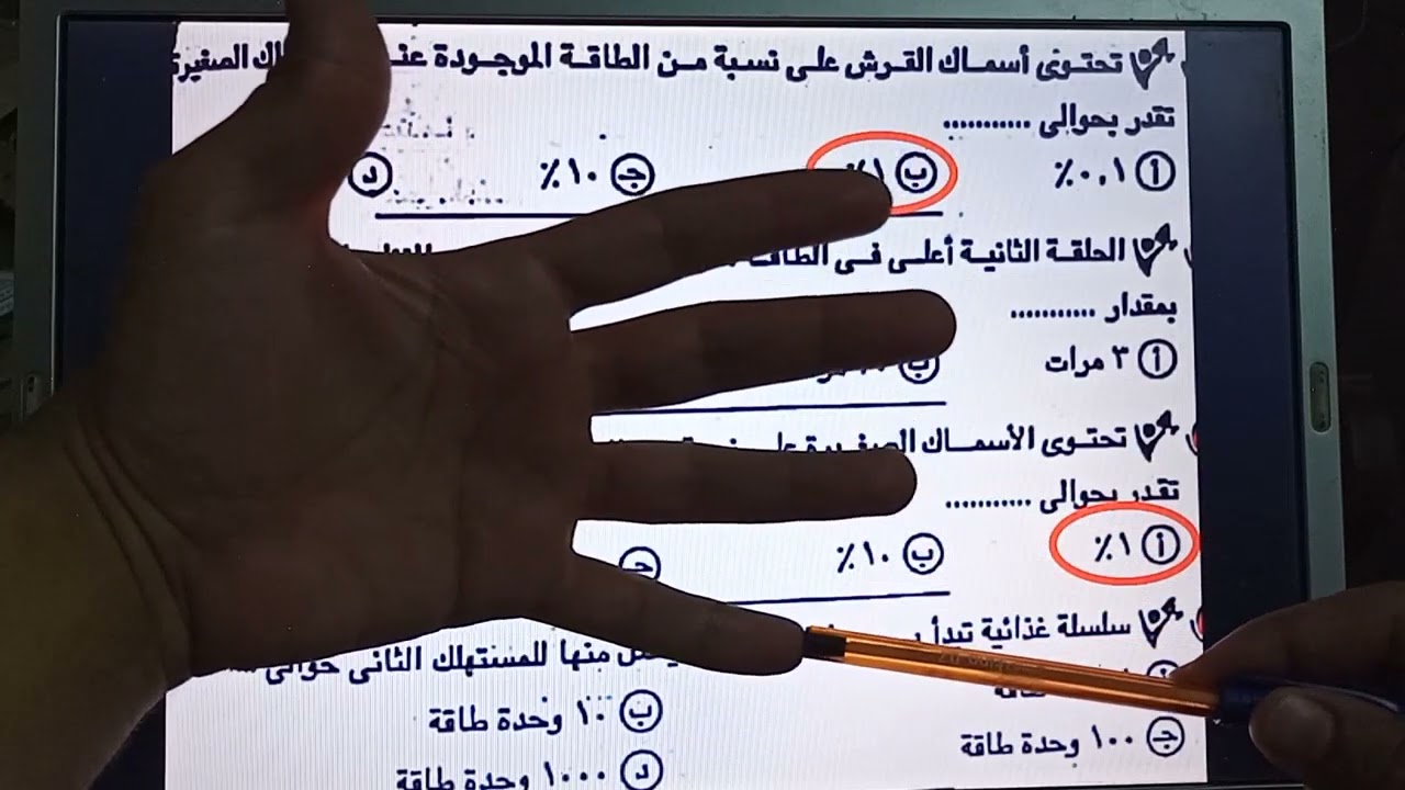 حل مسائل الطاقة في السلسلة البحرية بطريقة تنشر لأول مرة جيولوجيا وعلوم بيئة 2022