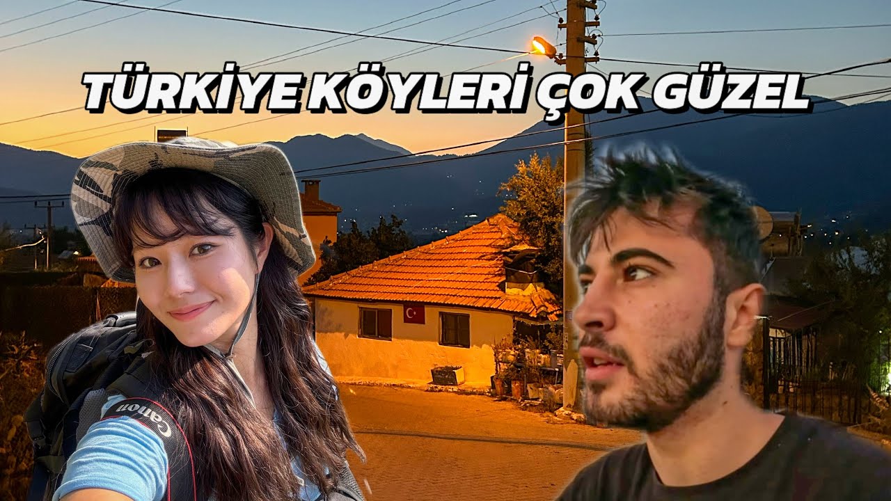 JAPON Kız Arkadaşıma TÜRK köyünü gösteriyorum 🇹🇷