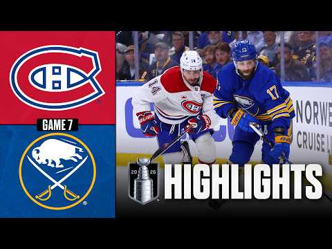 Canadiens vs. Sabres | NHL Playoff Highlights | Game 7 | May 18, 2026