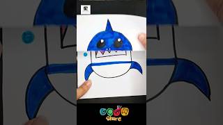 How to draw a shark |surprise fold shark drawing#sharkdrawing#surprisecard @skillzone9