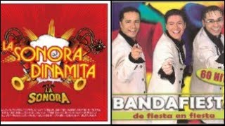 🎄💃Mix La Sonora Dinamita Vs Banda Fiesta lo Tropical De DjJuancho💃🎄