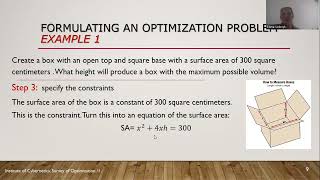 Lecture 2 - Mathematical programming basics