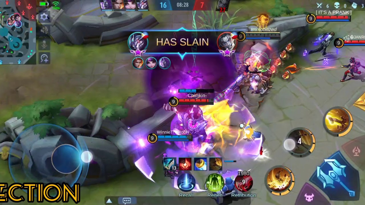 This is how I play Chou jungle/MlBB For you