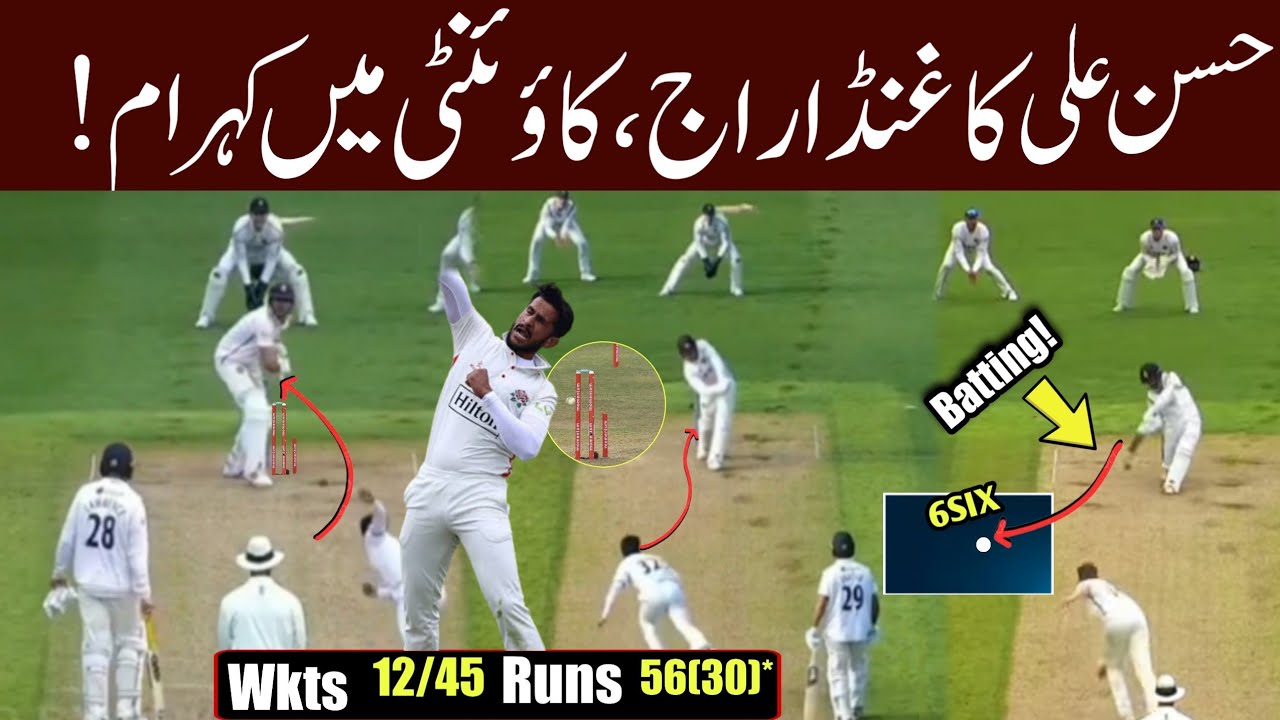 Hassan Ali Brilliant Bowling And Batting In In English County Zayd hassan-ali-brilliant-bowling-and-batting-in-in-english-county-zayd