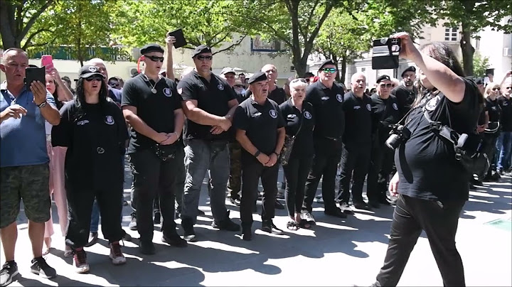 Skejo i HOS-ovci u Kninu položili vijence: Opet se zaorio zabranjeni pozdrav