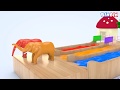 Learn Colors with Elephant for Kids  Animals Water Slide for Children   BinBin