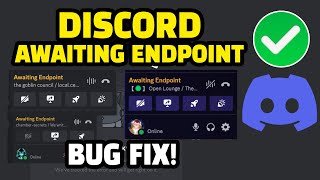 Discord Awaiting Endpoint ? Discord Not Opening ? Discord Stuck on Awaiting Endpoint FIX ✅