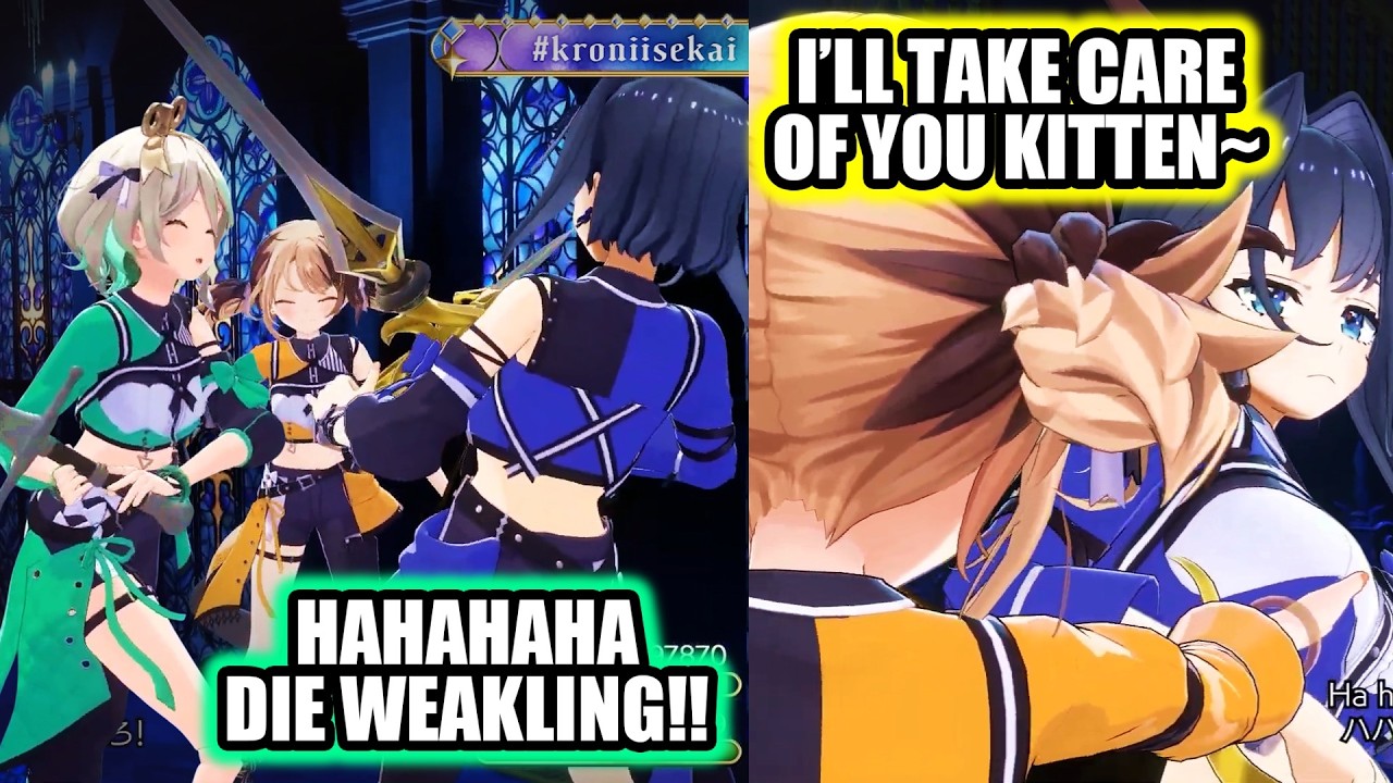 CCGG Still Bullied Kronii On Pure Instinct Even In Isekai