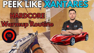 How To Peek like XANTARES CS2