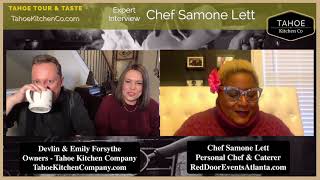 Expert Chef - Samone Lett Joins Us Today!  Featured on Food Network
