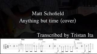 Video thumbnail of "Matt Schofield - Anything but time (cover) #kemper #kemperprofiler"