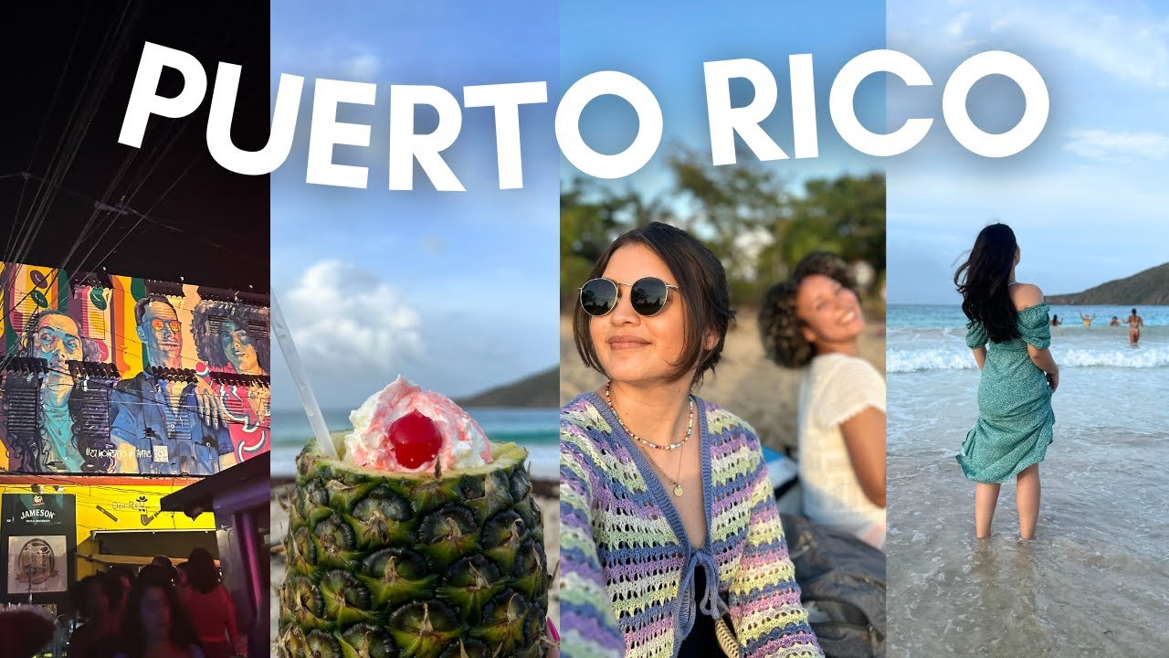 PUERTO RICO VLOG! Crash boat beach, Culebra, Rincon, GRWM and night out