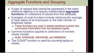 Relational Algebra & Relational Calculus (2)