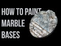 How to Paint Marble Bases - Triumph of Saint Katherine