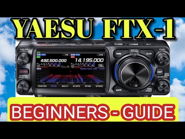Yaesu FTX-1 SDX & AVERAGING - YouTube