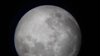 Video thumbnail of "Moon filmed @ Sky-Watcher 130 Telescope + Nikon D3300"